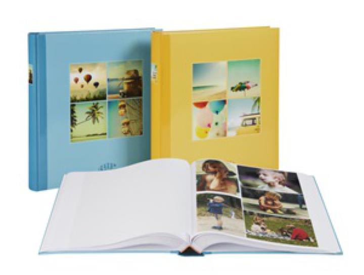 Exacompta - Album photos à pochettes 200 photos 10x15cm PASTEL TROPIC -  Format 22 ,5x22 cm - Visuel