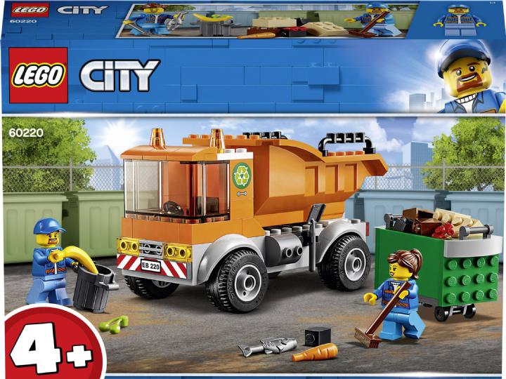 KNOKKE LEGO LE CAMION POUBELLE 60220 Lego 5702016369526 JEUX Jeux de  construction - Librairie Filigranes